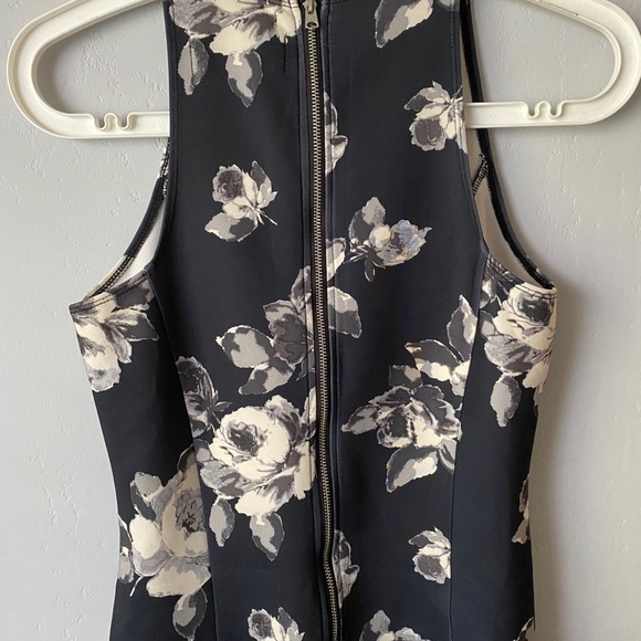 Abercrombie Larissa Neoprene Floral Skater Dress - Picture 6 of 10
